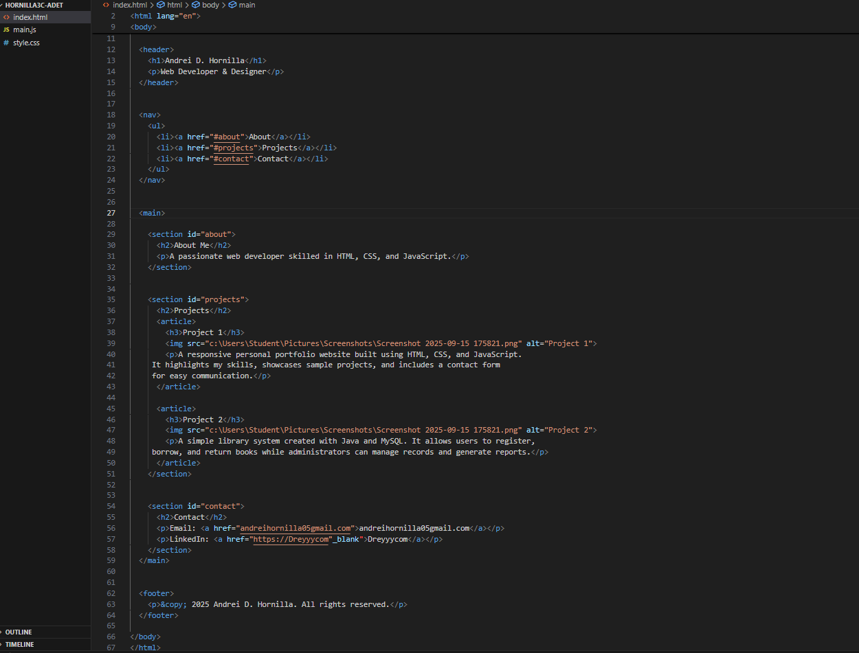 Project 2 Screenshot 3